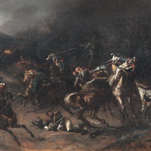 Bir Osmanlı Savaşı Sahnesi