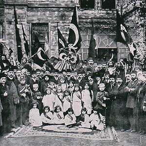 Bir Osmanlı Mektebinde Kutlama