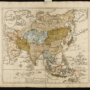 Osmanlı Dönemi Asya Haritası