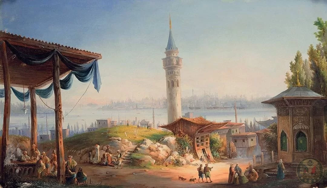 İstanbul ve Haliç manzarası