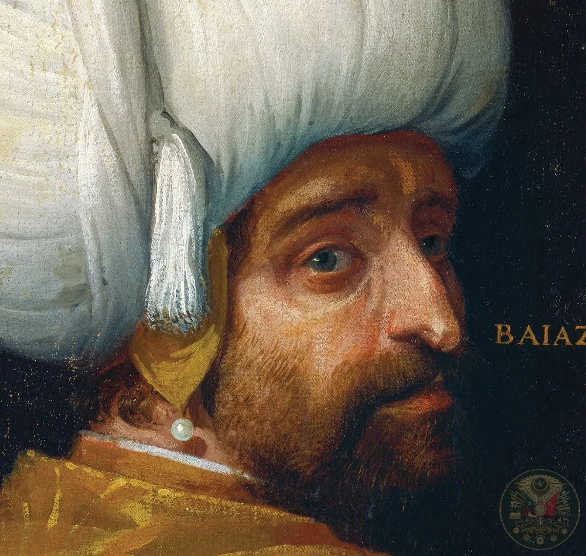 Sultan Yıldırım Bayezid'in bir çizimi