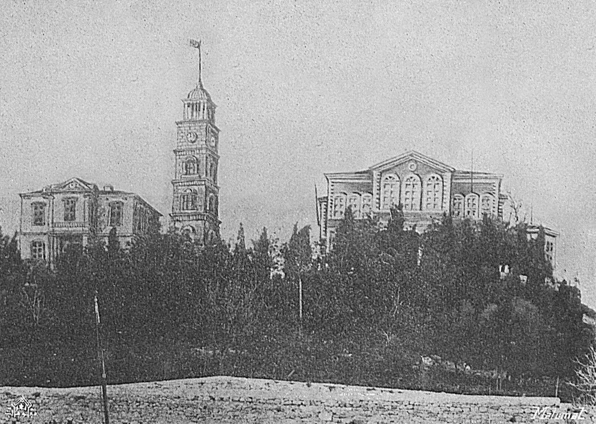 Çanakkale Hükümet Konağı, Saat Kulesi, Telgraf ve Postahane, 1902