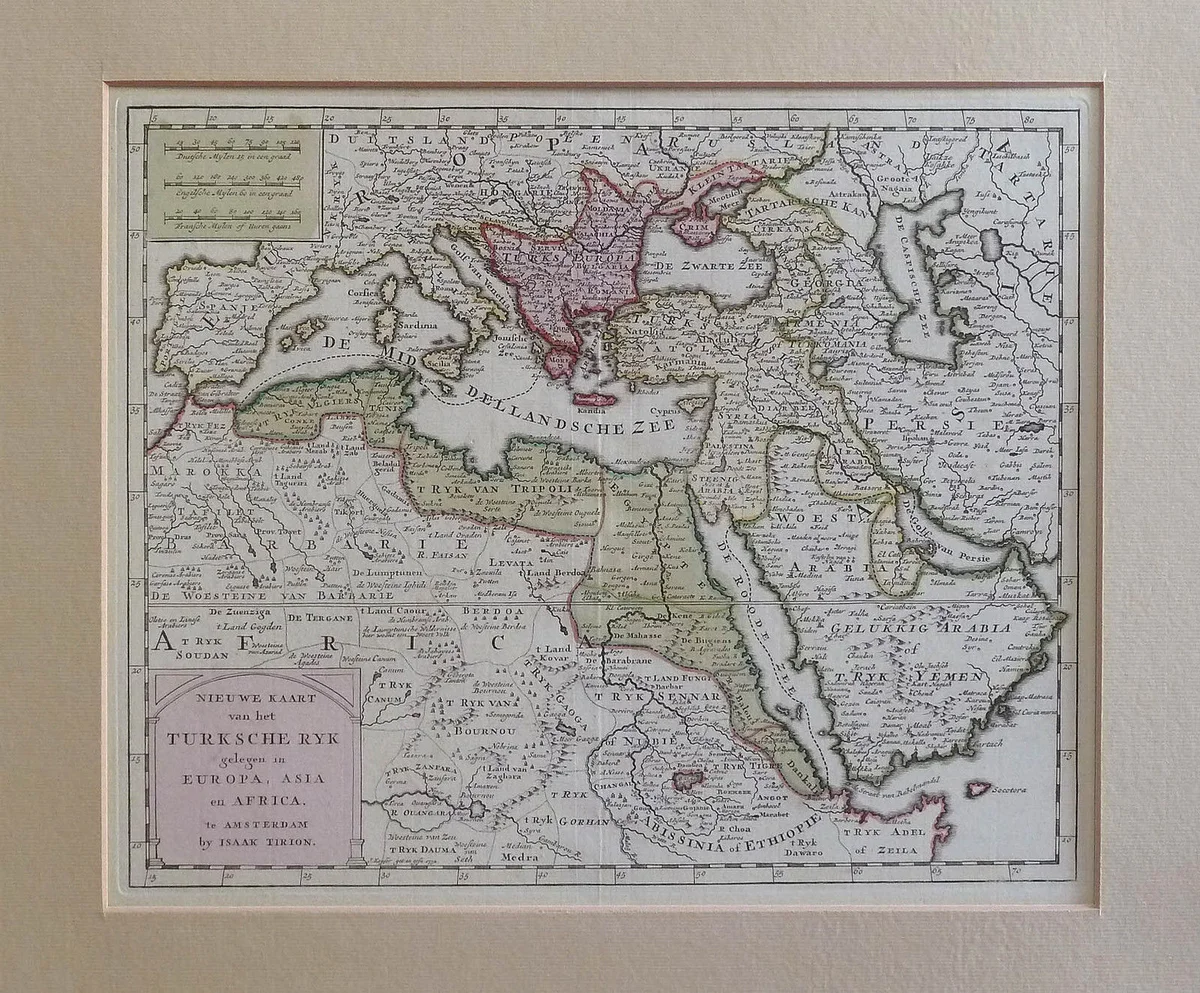 Osmanlı Haritası, 1750