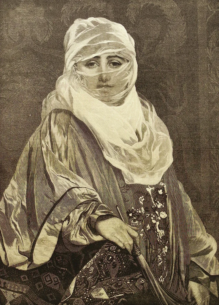 İstanbul'da Kadınlar, Gravür, 1878