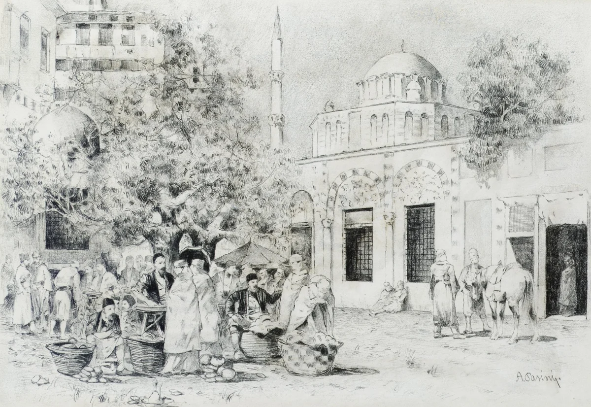 19. yüzyılda İstanbul'da pazaryeri