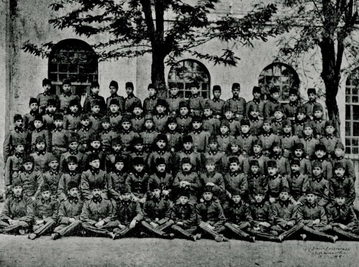 Kuleli İdadisi 3. Sınıf 4.Bölüğünden Mezun Olan Zabit Namzetleri