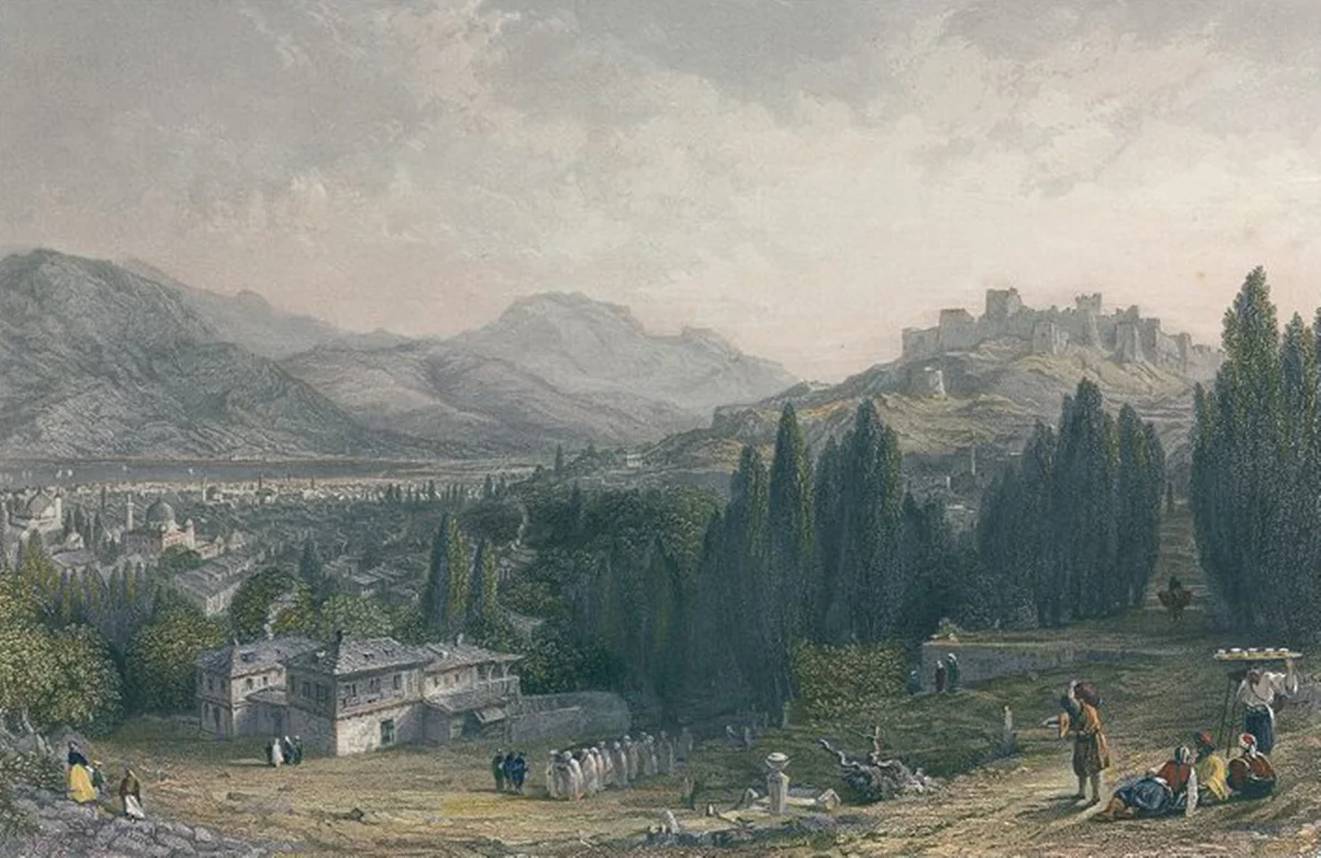 İzmir, Thomas Allom Gravürü