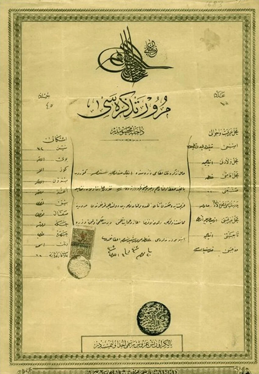 İtalyan Büyükelçisinin Eşinin Pasaportu