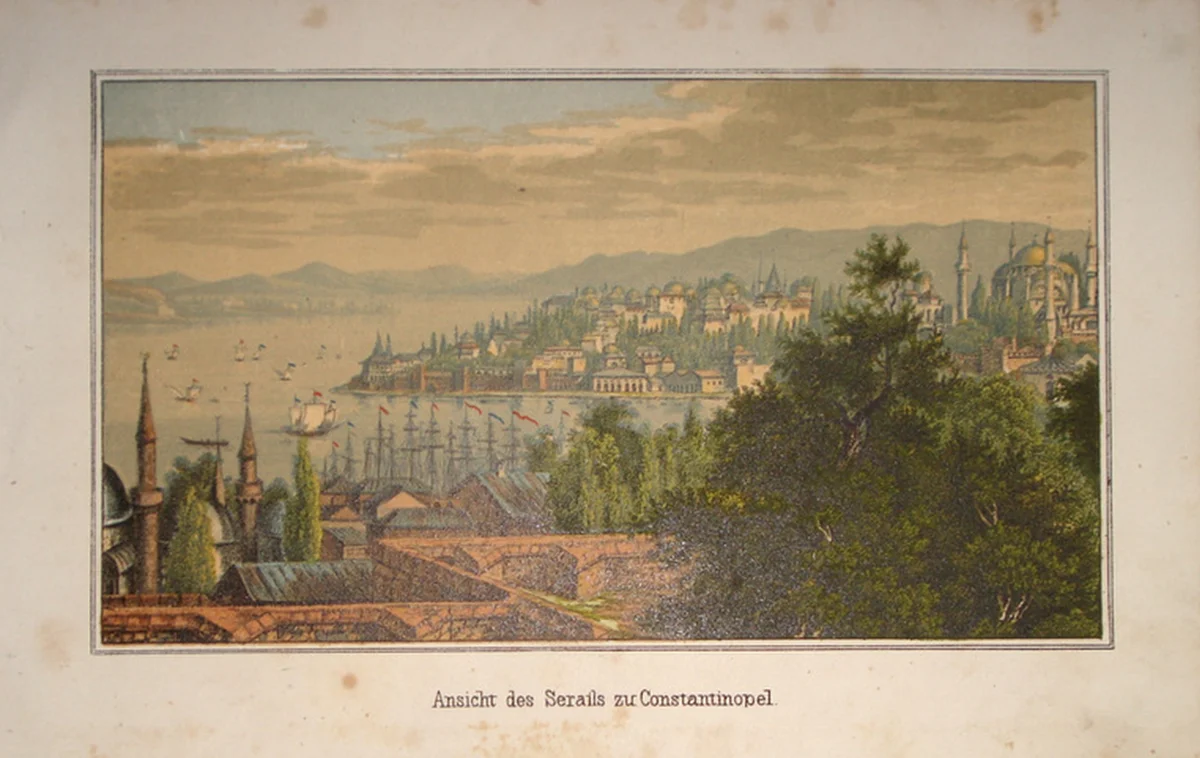 Topkapı Sarayı Görünümü, 1860