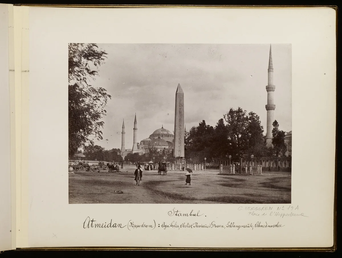 Atmeydanı, Guillaume Berggren Fotoğrafı, 1880