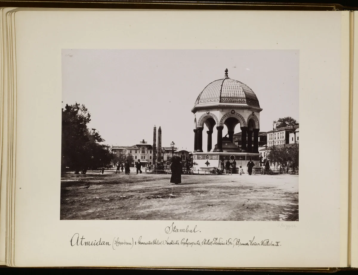 İstanbul Dikilitaşı, Guillaume Berggren Fotoğrafı
