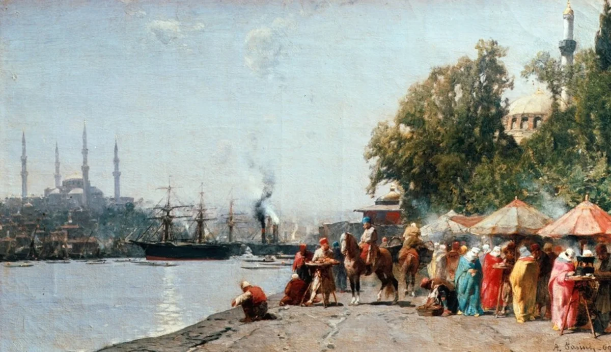İstanbul Görünümü, 1869
