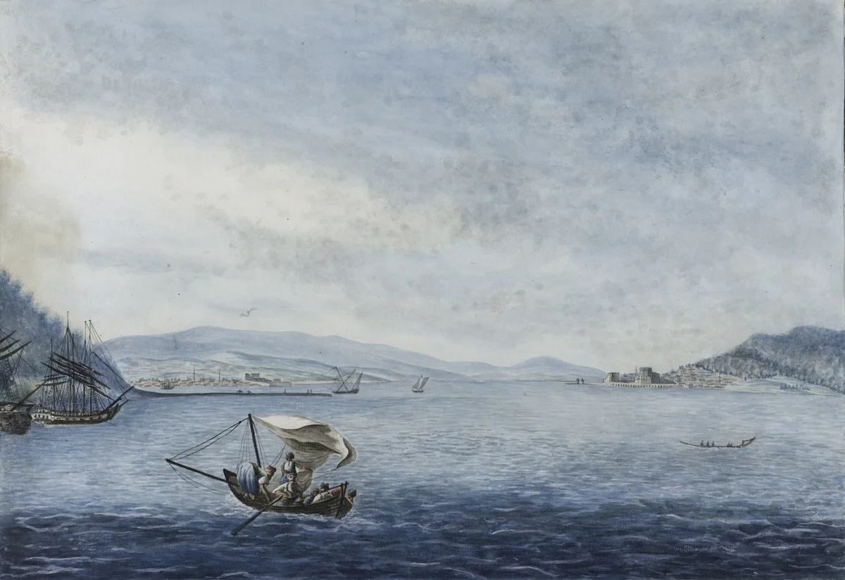 Çanakkale –Abydos Burnu.Istanbul Boğazı’na giriş mayer late 18