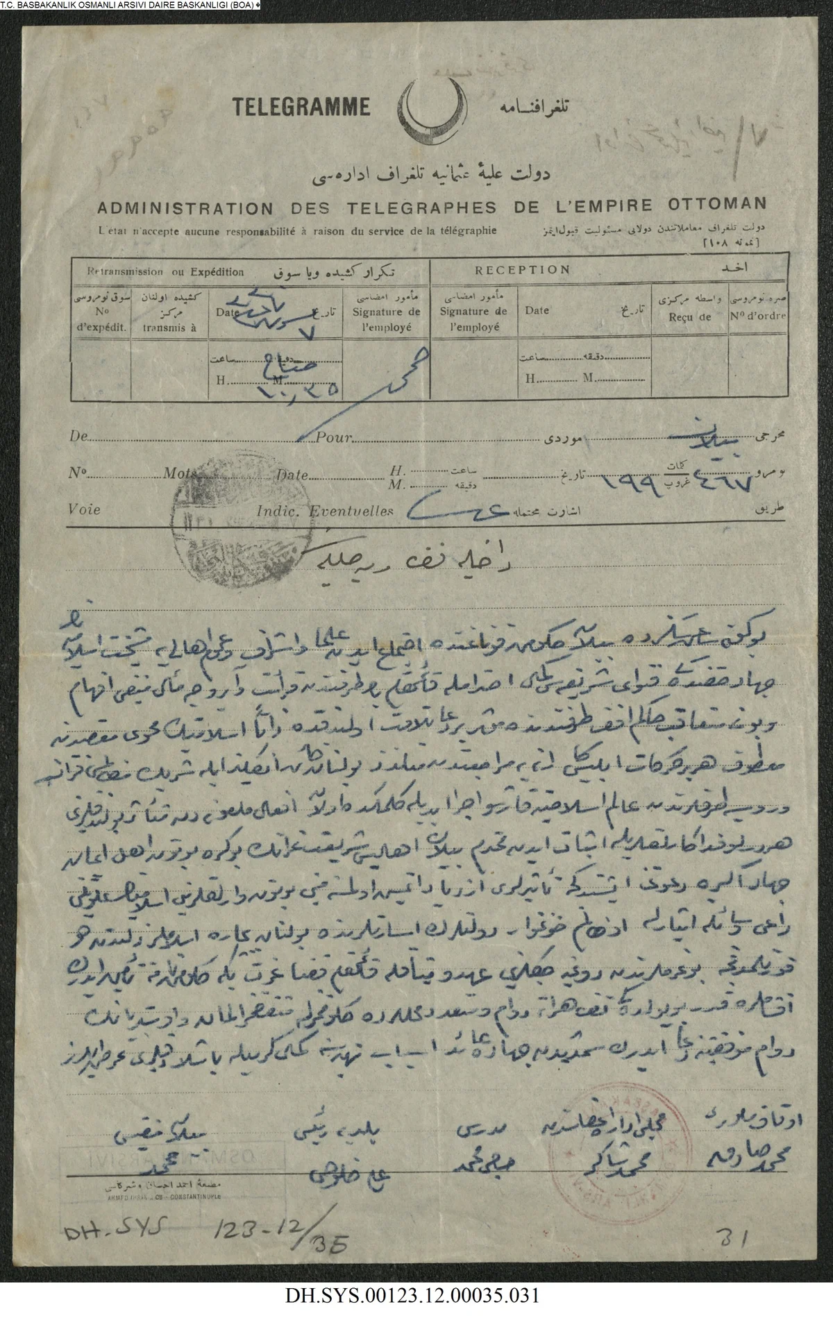 Cihat ilanını müteakip Cidde halkının Osmanlı Devleti’ne desteği, 1914 (35)