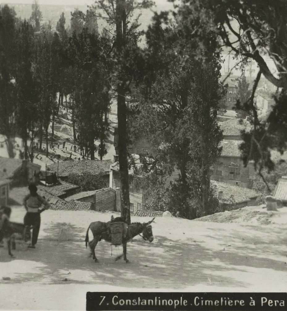 İstanbul Pera Mezarlığı, 1900-1940