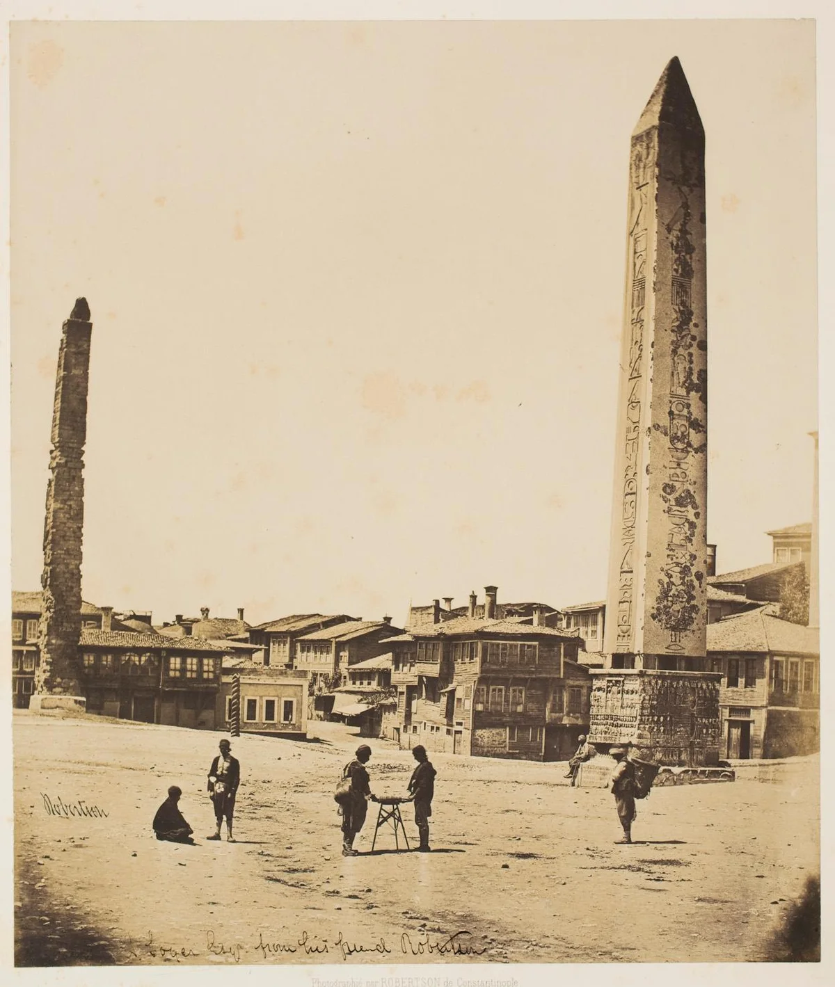 İstanbul, Hipodrom Dikilitaşı, 1854