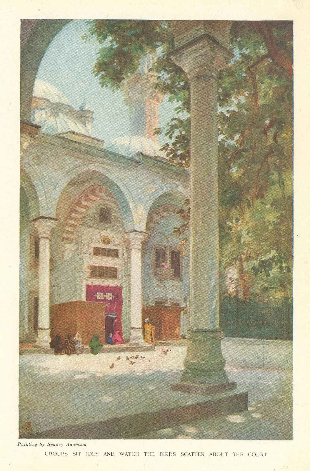 Eyüp Camii Avlusu, İstanbul