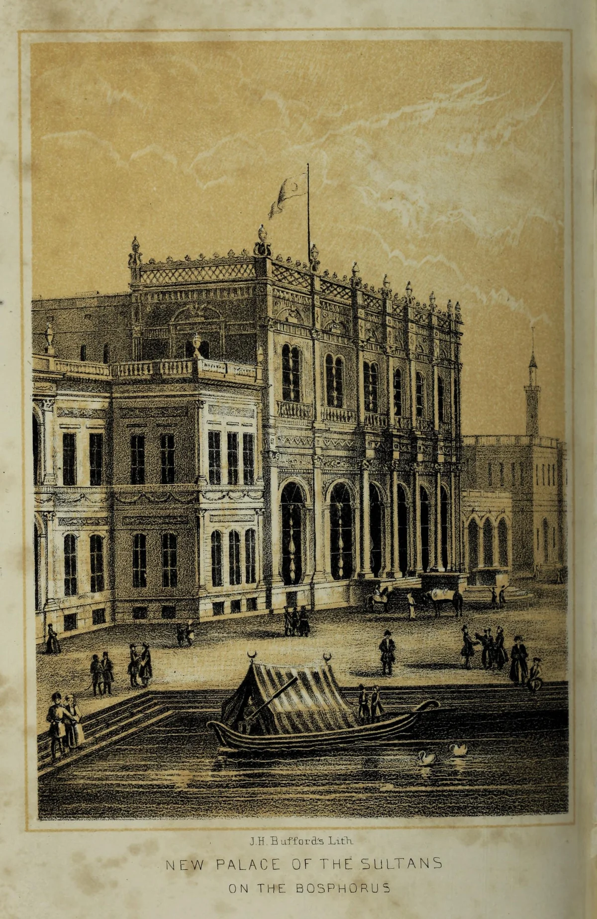 Dolmabahçe, Istanbul, 1855