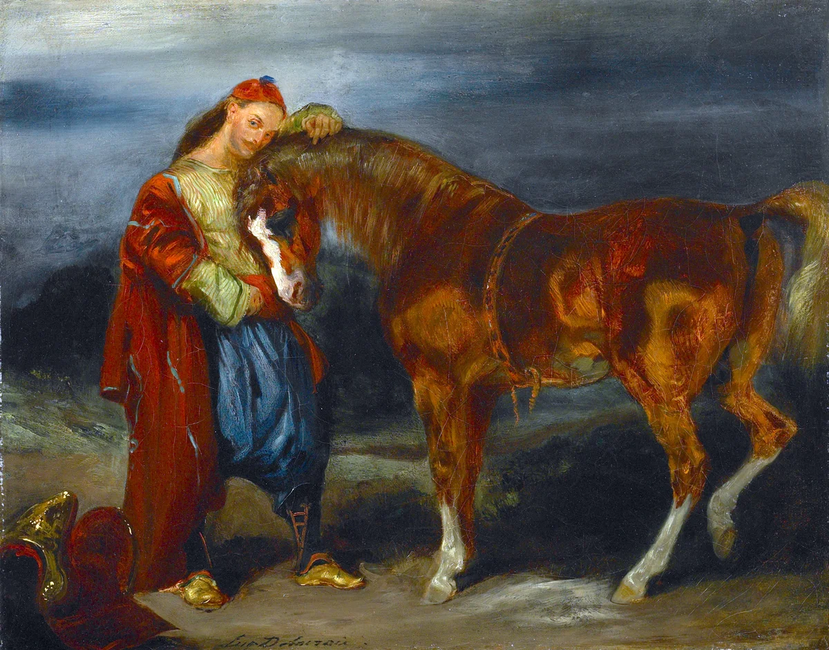 Eugène Delacroix, Genç Türk, 1825
