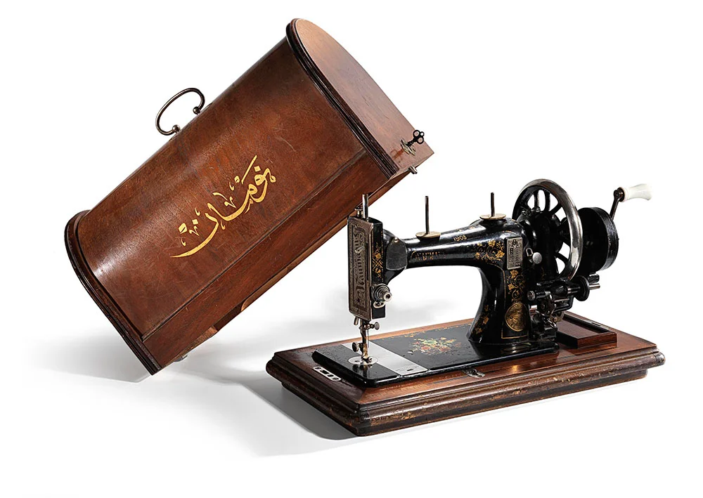 Osmanlı Pazarında Alman 'Naumann' Dikiş Makinası