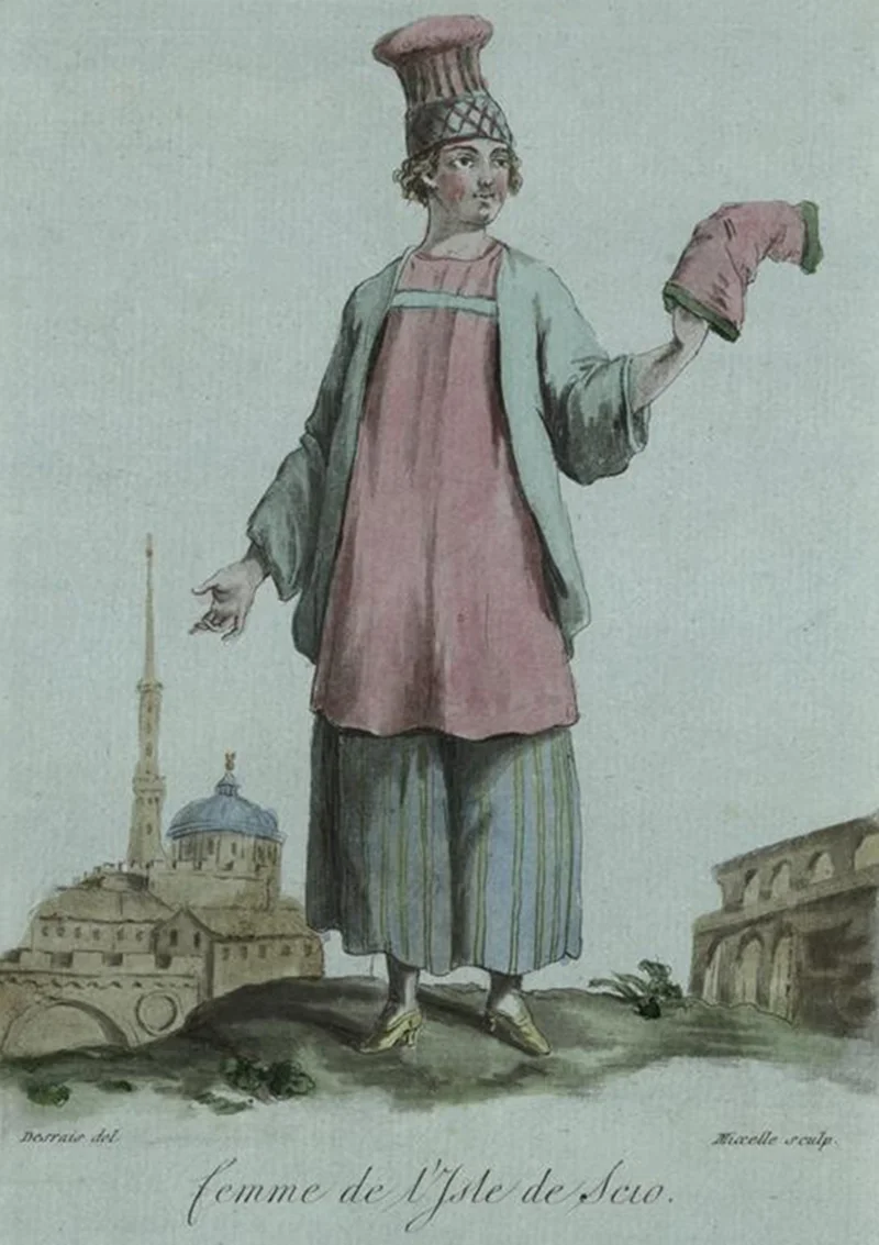 Osmanlı Dönemi Sakız Adası Rum Kadını