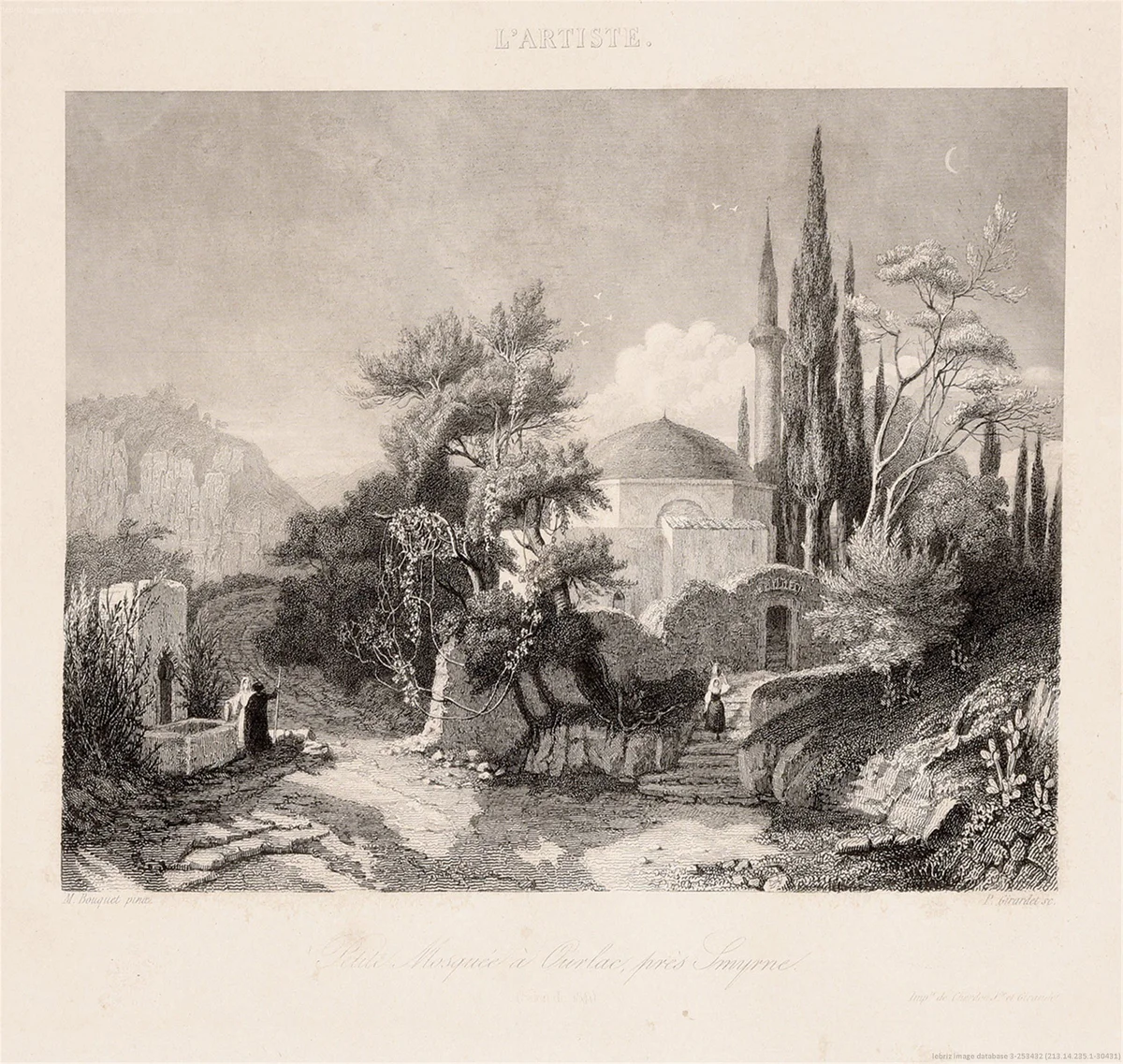 İzmir Urla'da Ufak Bir Cami 18th