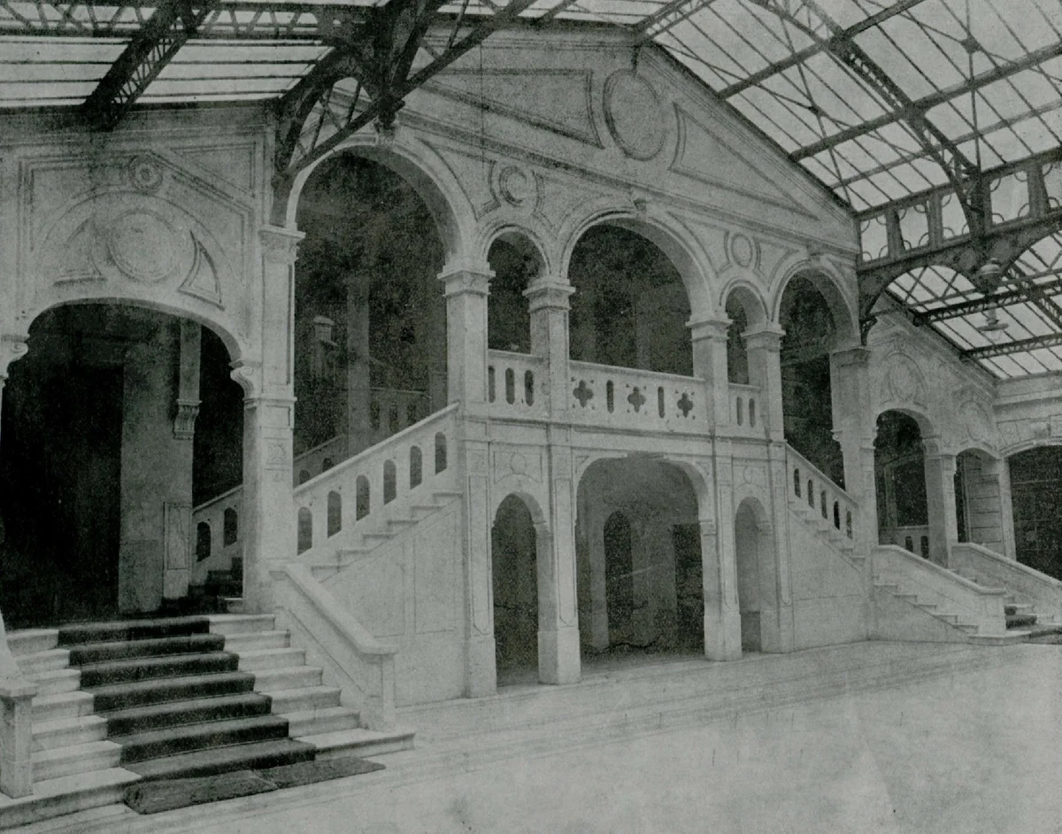 Rüsumat Müdiriyeti Umumiyesi Dairesinin İçi, Osmanlı Gümrükler Genel Müdürlüğü