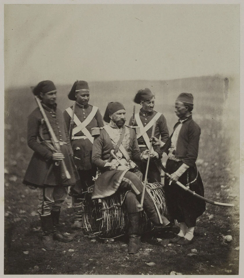 İsmail Paşa ve Maiyeti, Kırım Savaşı, 1855