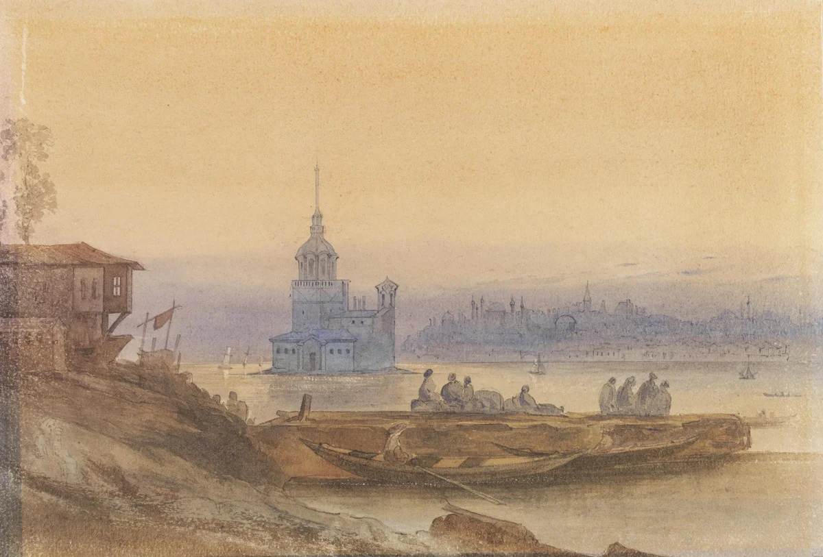Kız Kulesi, İstanbul, 1850'ler