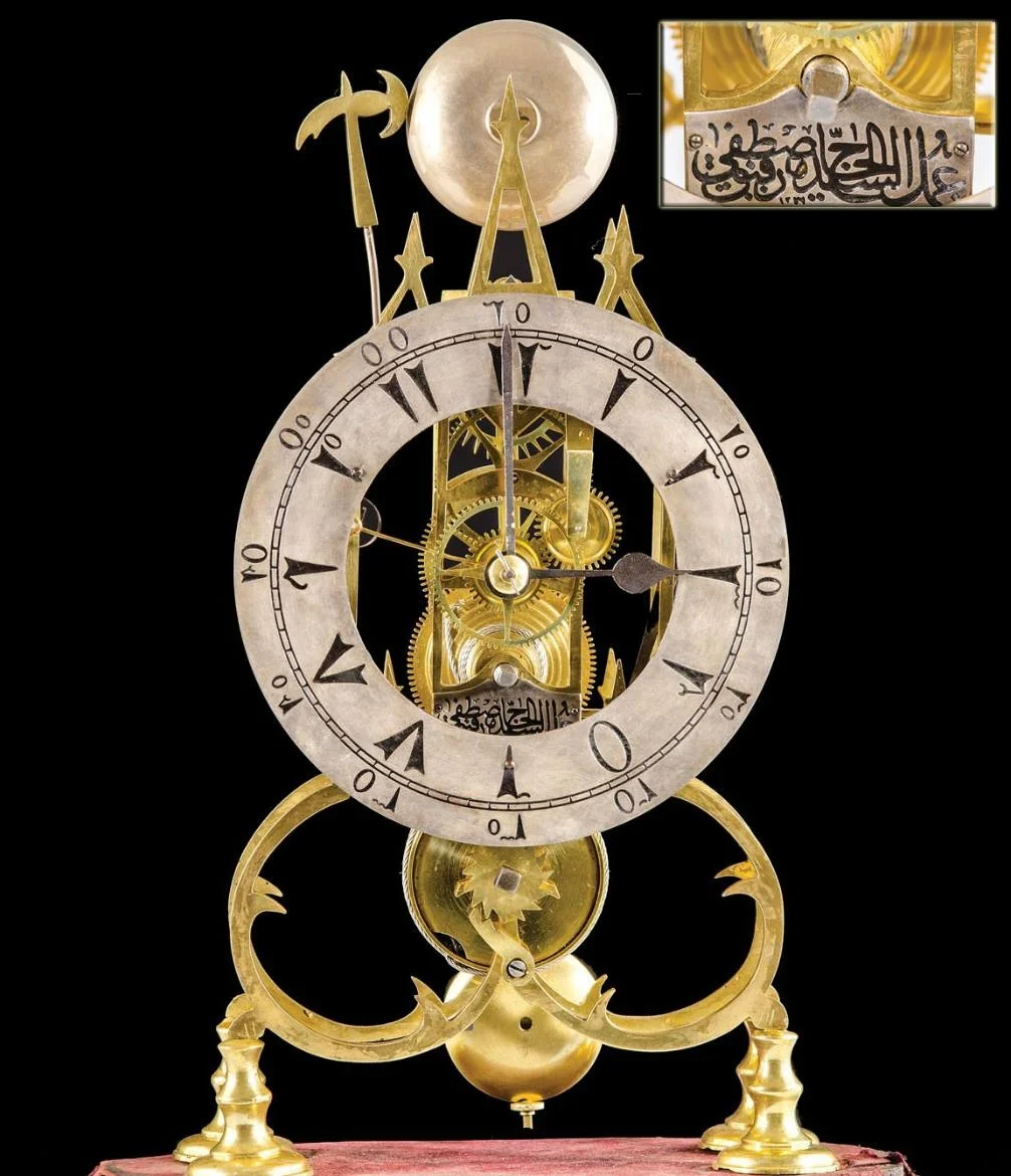 Osmanlı İskelet Masa Saati