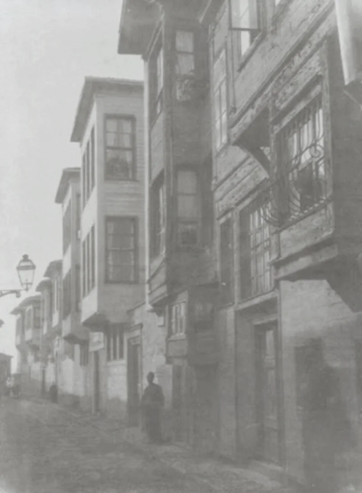 Üsküdar'da Bir Sokak, İstanbul, 1900'ler