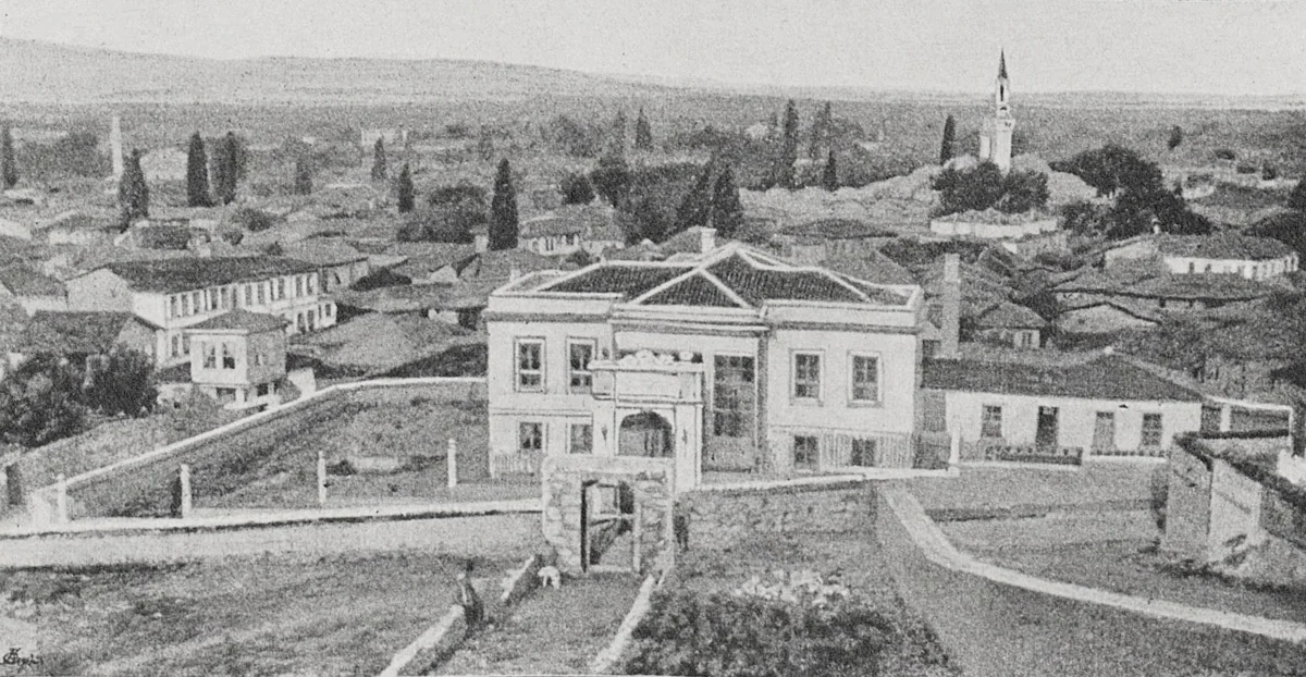 Osmanlı Dönemi Balıkesir, Önde Hastane, 1895