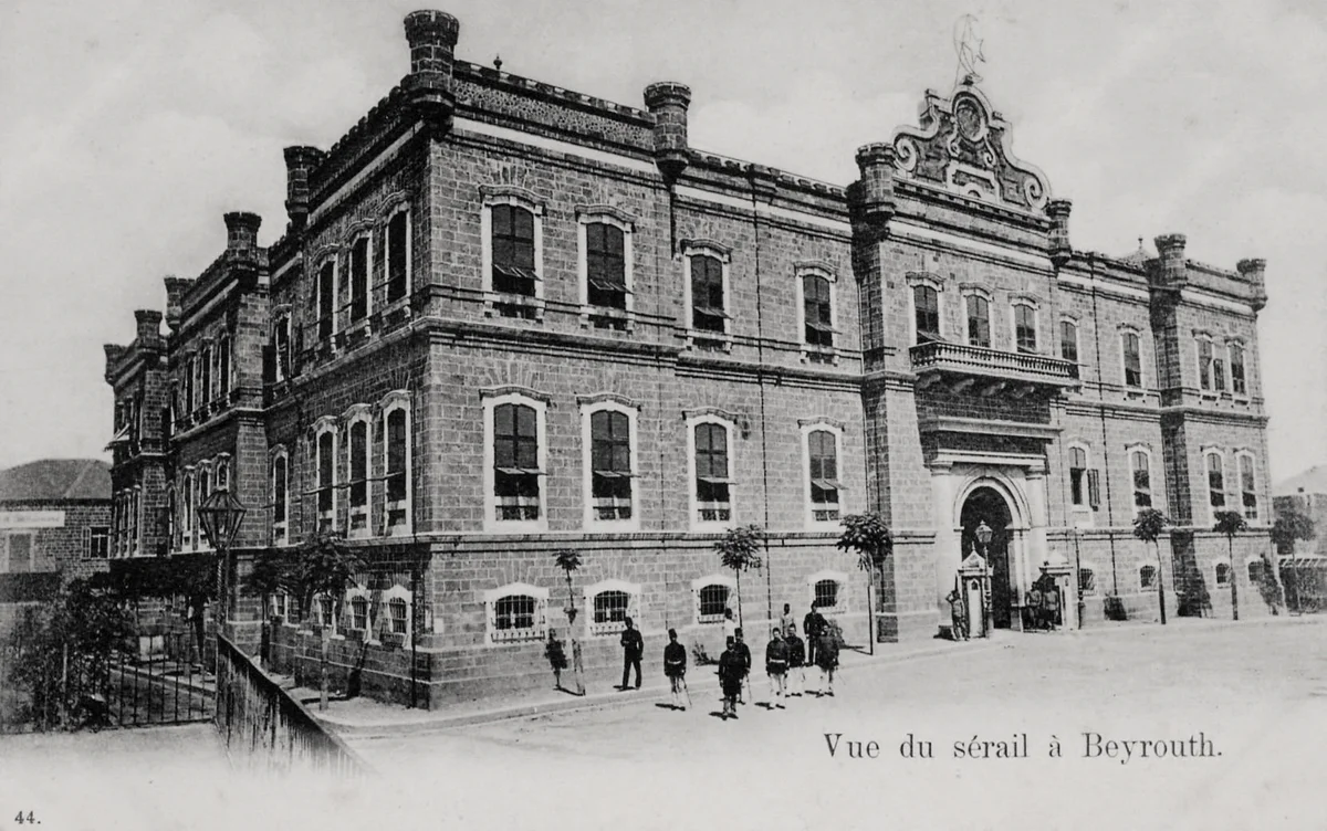 Osmanlı Beyrut'u, Lübnan, 1900'ler