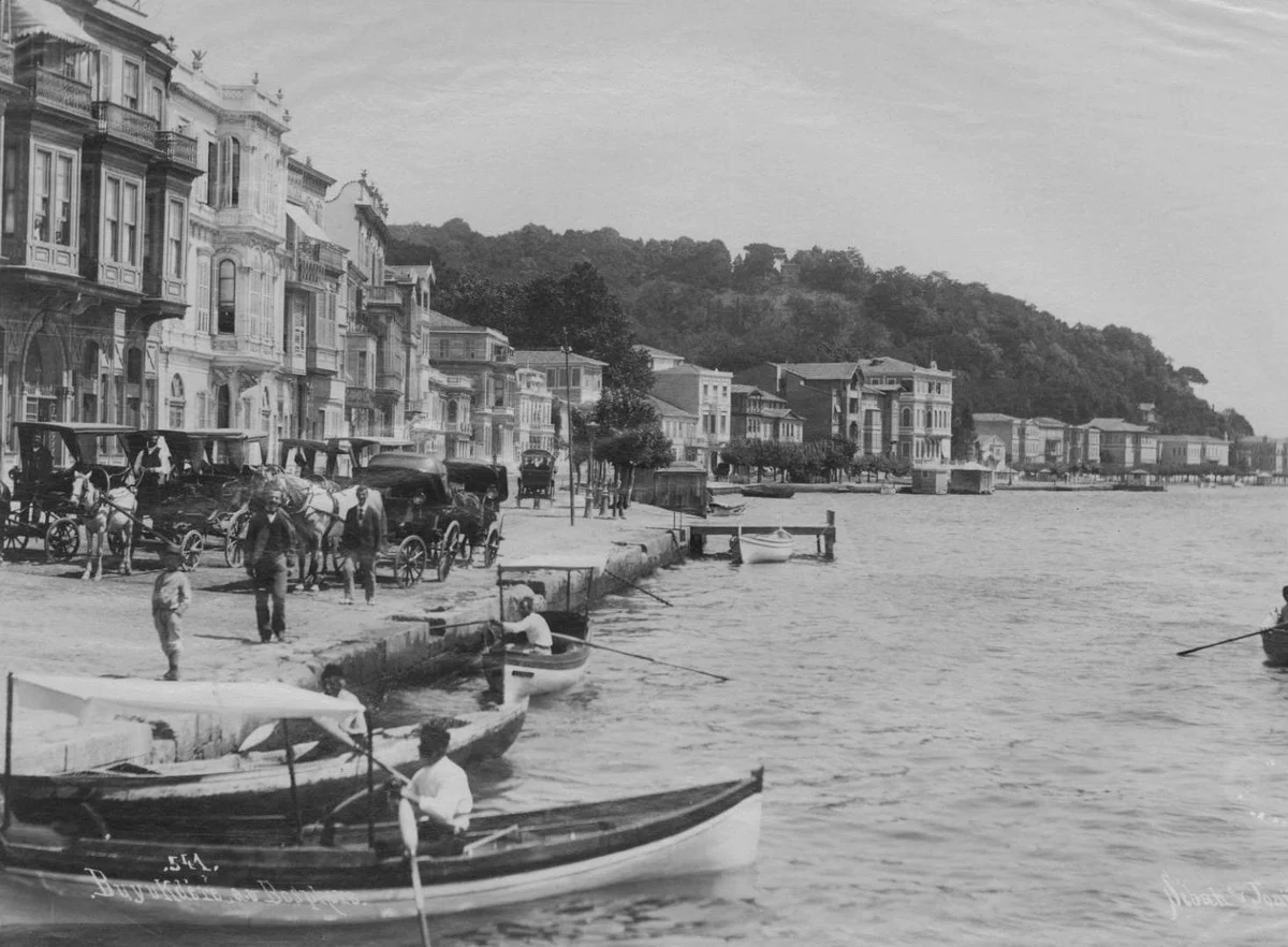 Büyükdere, İstanbul, 1890