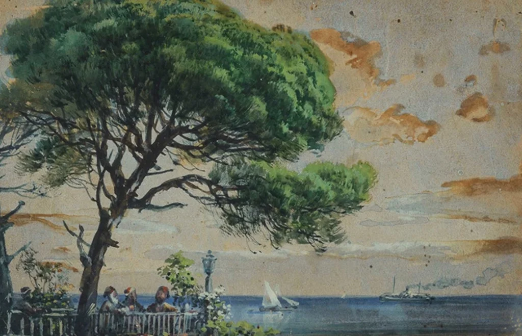 Osmanlı İstanbulu, Bahçe'de Sohbet