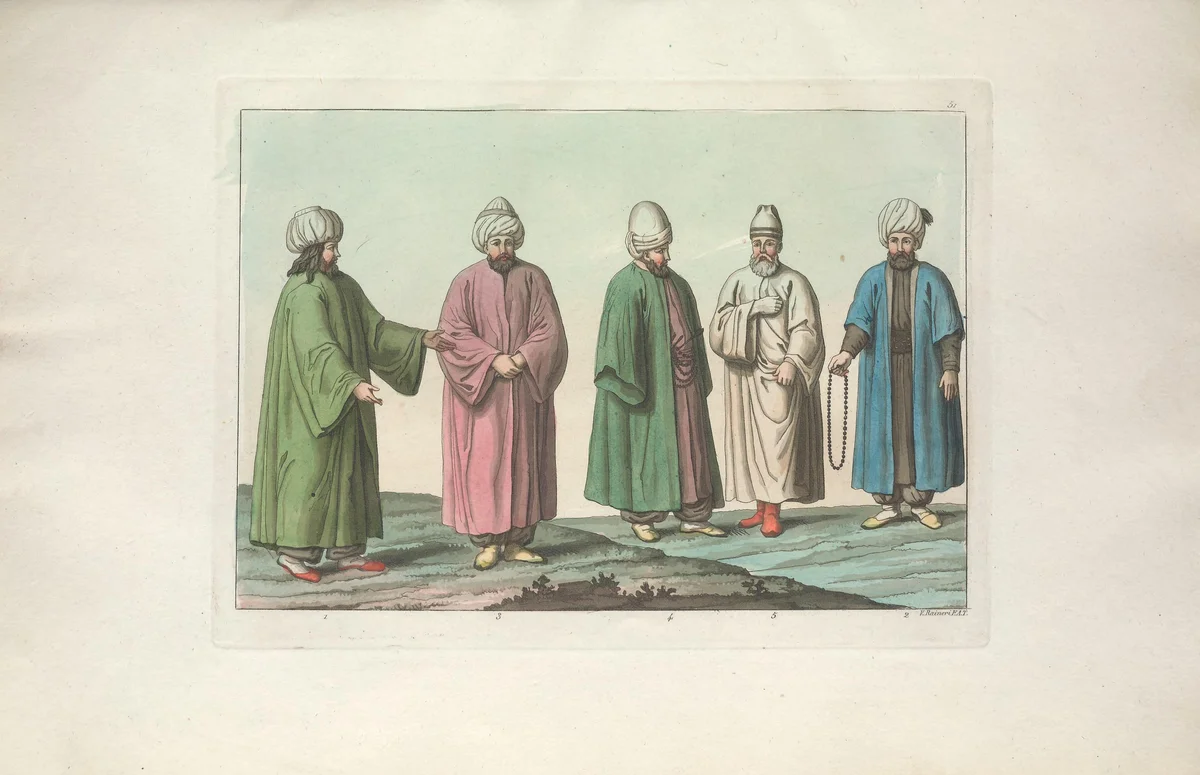 Osmanlı Kıyafetleri, Ferrario, 1815 (Seri 2)