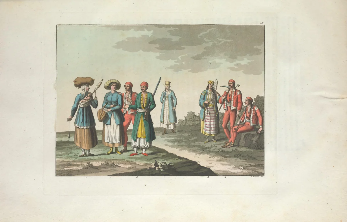 Osmanlı Kıyafetleri, Ferrario, 1815 (Seri 4)