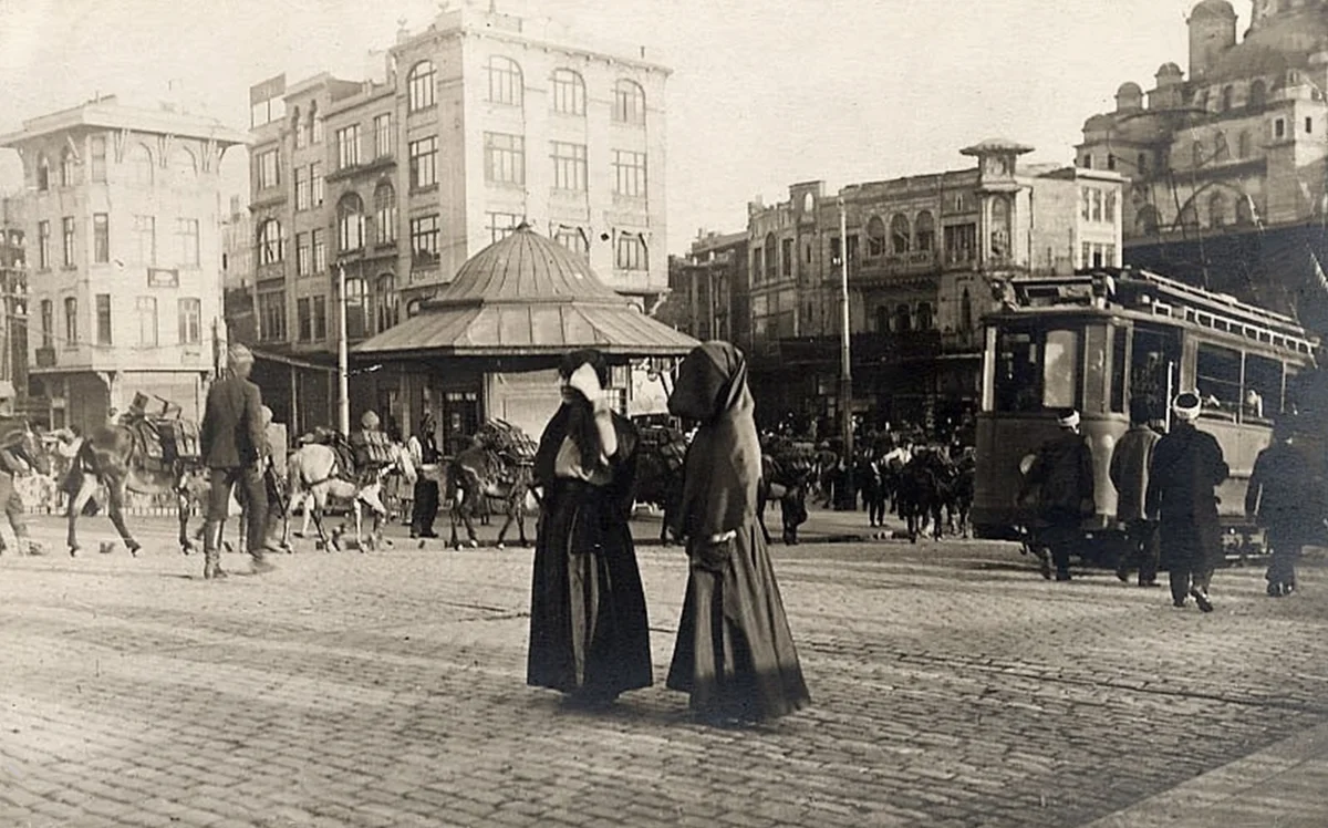 Osmanlı Dönemi Eminönü, İstanbul, 1910'lar