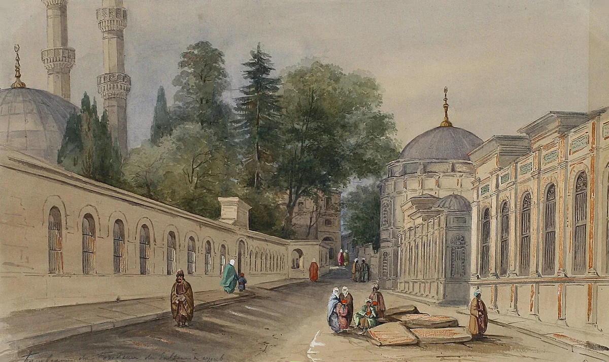 Osmanlı İstanbulu, Eyüb Camii, 19. Yüzyıl