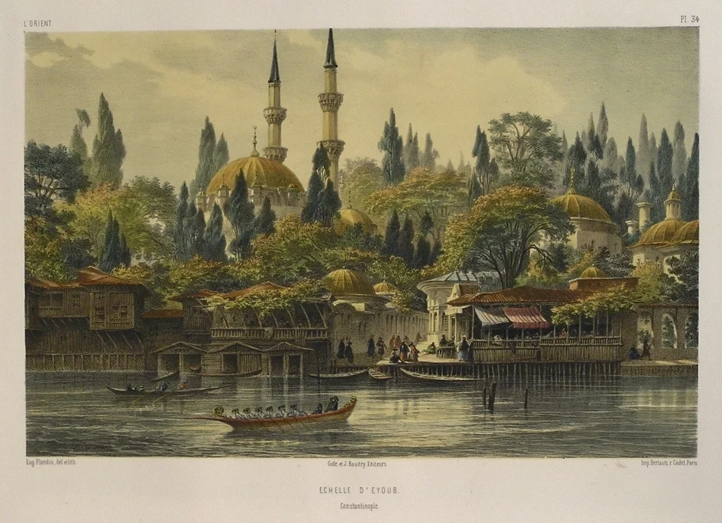 Osmanlı İstanbulu, Eyüb Camii, 19. Yüzyıl