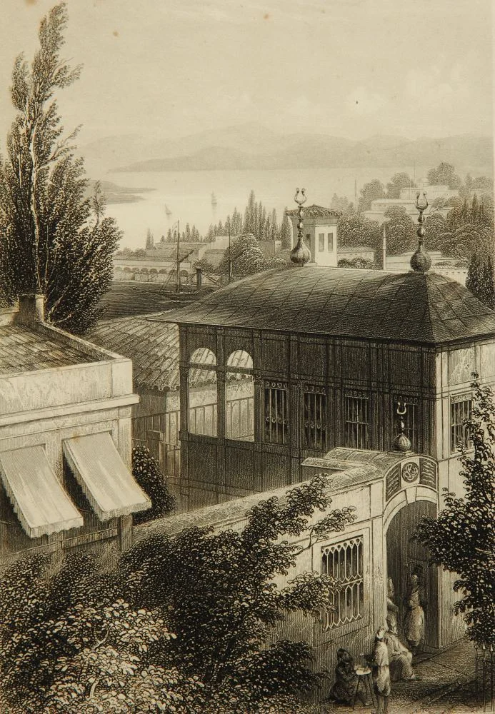 Galata Mevlevihanesi, İstanbul, 1848 (Payne)