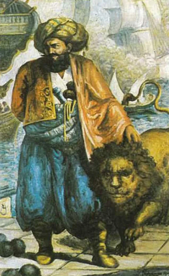 Ottoman Empire Gazi Hasan Pasha of Algiers, Ottoman Captain, Grand Admiral (1770-1790) and Grand Vizier (1790)