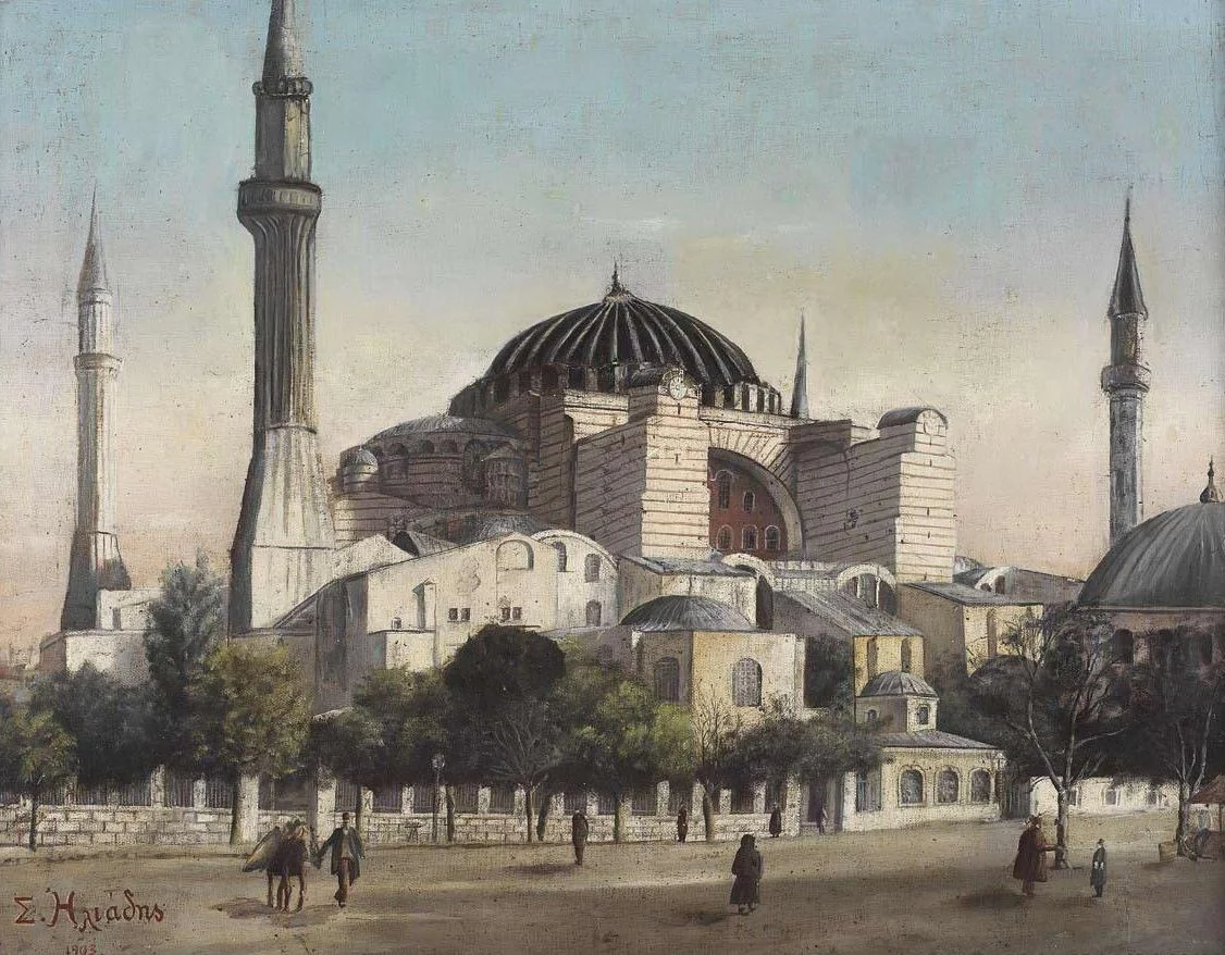 Ayasofya, İstanbul, 1903
