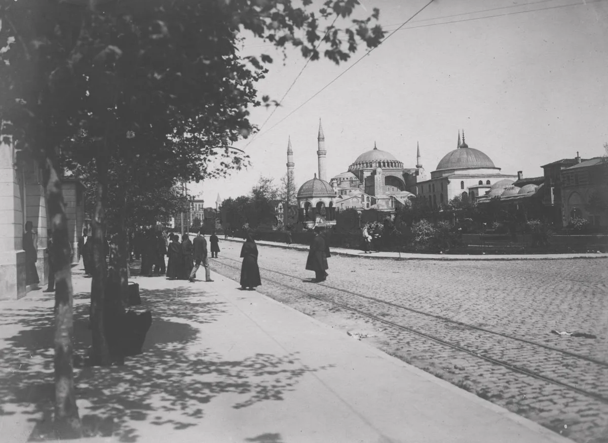 Ayasofya, İstanbul, 1915