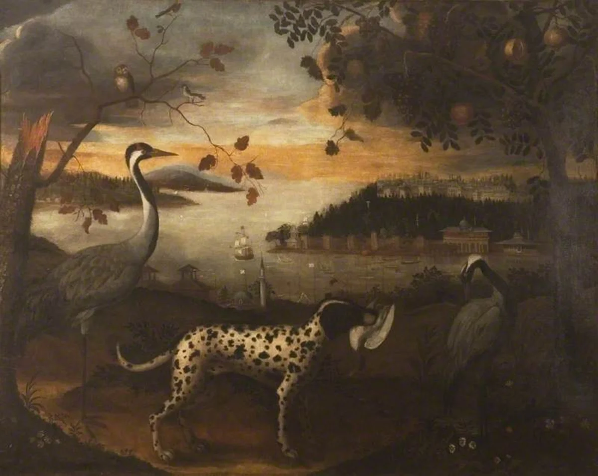 Haliç'te Köpek ve İstanbul Surları