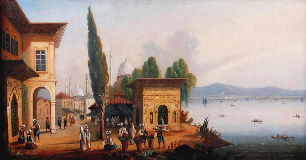 Osmanlı İstanbulu, Tophaneden Boğaziçi’ne Bakış, 19.YY