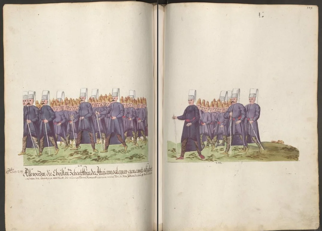 Yeniçeri Adayı Hristiyan Çocuklar ve Gözetmenleri, 1586