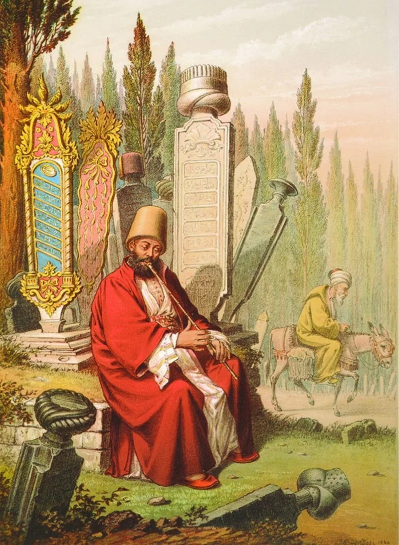 Osmanlı Mevlevi Derviş