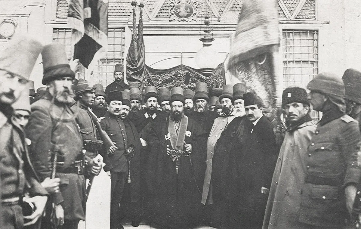 Veled Çelebi ve Osmanlı Mevlevi Dervişleri, Konya, 1915