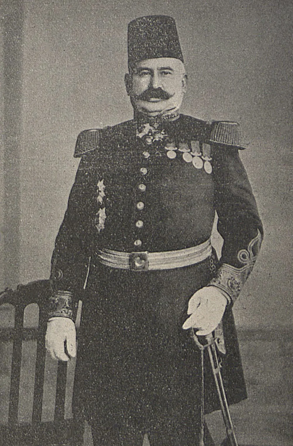 Hudud-u Yunaniye Üçüncü Fırka-i Hümayun Kumandanlarından Memduh Paşa